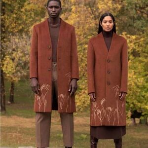 Was Him Moray Coat new with tags! tan France brand